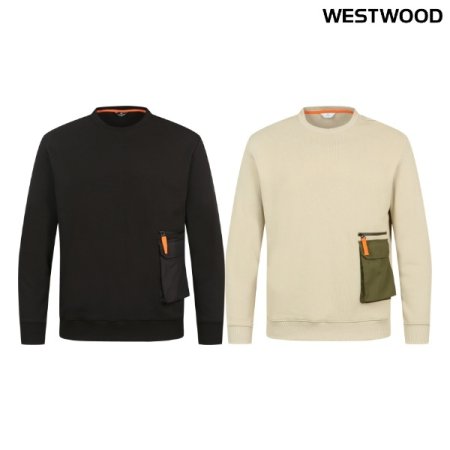 포켓 포인트 가을 남성 맨투맨