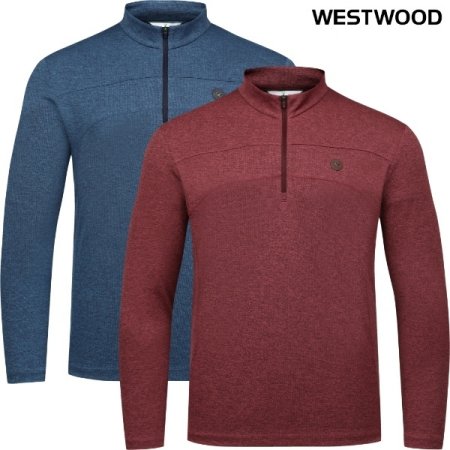 맨 마운틴 멜란지 집업 티셔츠