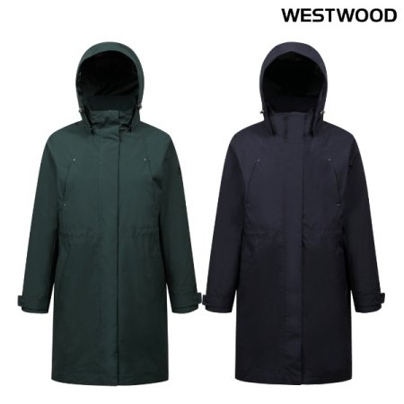 웨스트우드 사파리 롱 여성 간절기 방풍 자켓