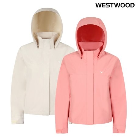 우먼 크롭 방풍 자켓