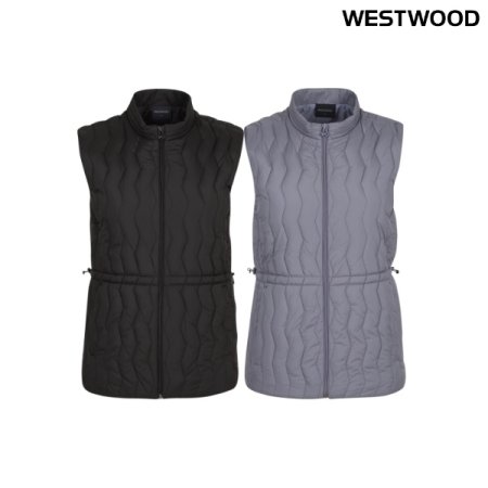 우먼 히트커버 패딩 베스트