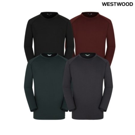 간절기 히트커버 남성 라운드 티셔츠