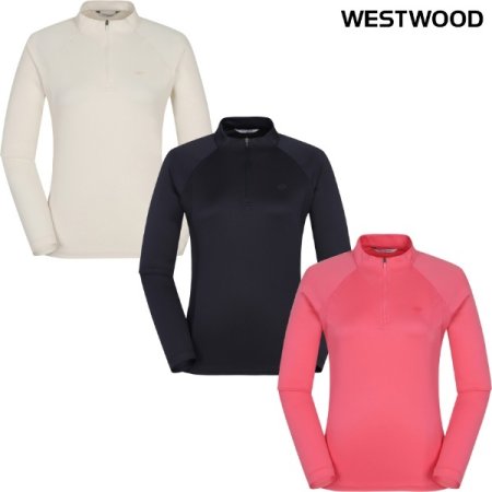 우먼 엔트리 집업 티셔츠