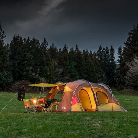 크로스 구조의 패밀리 텐트 클라우드