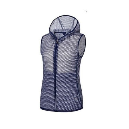 여성 후드일체형 메쉬조끼 마나슬루