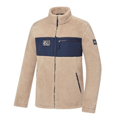 남성 부클 본딩 집업 자켓 닐로