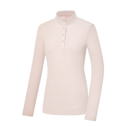 베르미 여성 헨리넥 기모 티셔츠