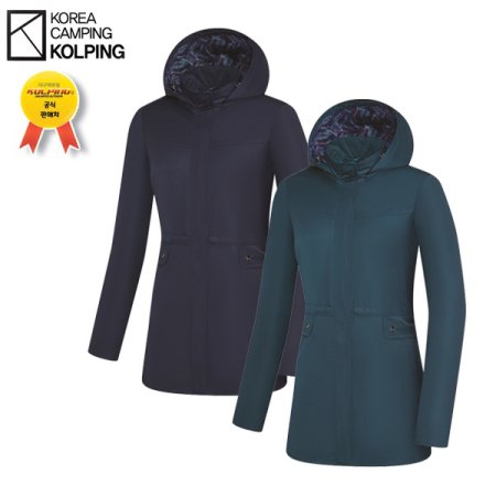 무드제 여성 봄 하프기장 자켓