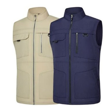 던스밀 남성 멀티포켓 봄 조끼