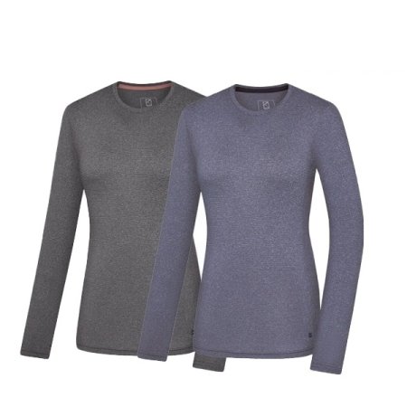 둘라 여성 라운드 스프라이트 티셔츠