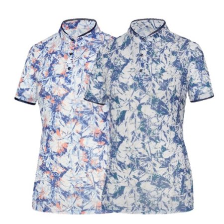 모니안 여성 냉감원단 집업 티