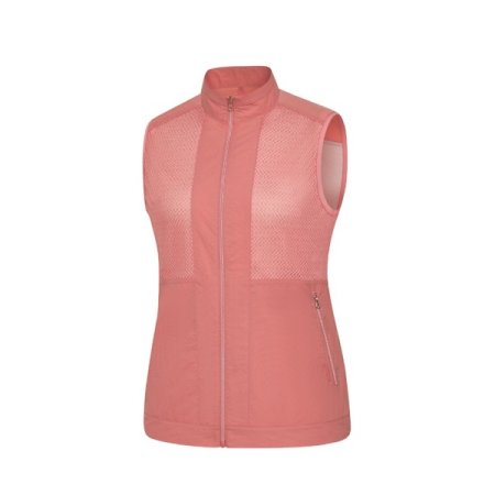 코아루 여성 솔리드 경량 베스트