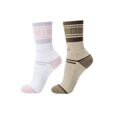 스트라이프 하이쿨 여성 등산 양말