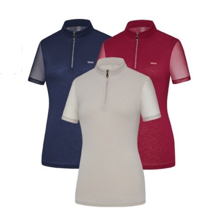 제바나 여성 여름 하이쿨 집업티