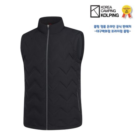 스케빈 남자 겨울 등산 덕다운패딩조끼