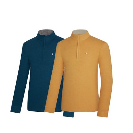 주버다 남자 겨울 기모집업 등산티셔츠