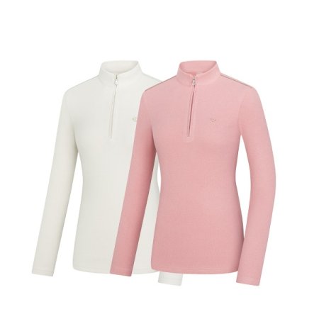 주버다 여성 겨울 기모 집업 티셔츠