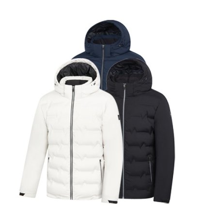 남성 구스다운 자켓 보온성 헨가