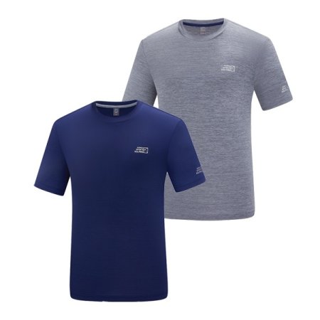 여름 공용 멜란지 하울리 냉감 반팔티