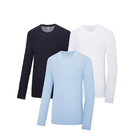 비프로 봄 남성 냉감 라운드 긴팔 티