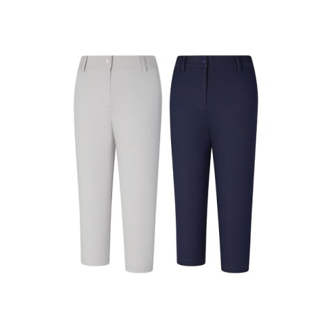 델라 여름 여성 시어서커 7부 팬츠