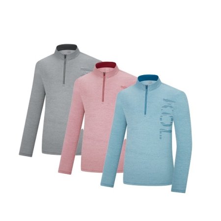 베르디 남성 여름 긴팔 집업 티셔츠