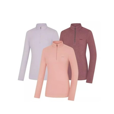 허밋 여성 겨울 골조직 집업티셔츠