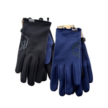 레닌 남여공용 겨울 손등로고 등산장갑