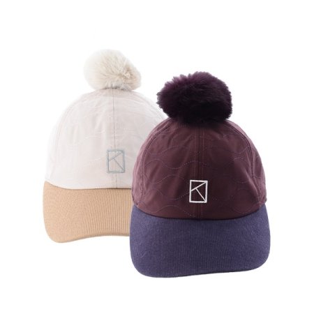 머피 여성 겨울 술 장식 고소모 모자