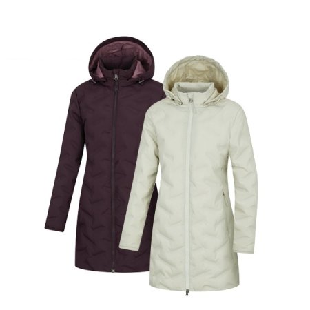 루토나 여성 겨울 중경량 덕다운자켓