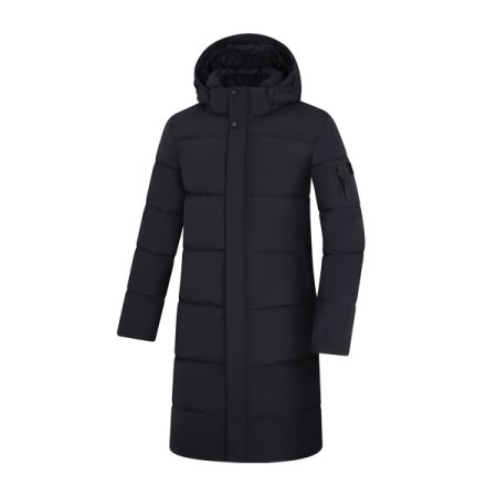 포티브 남성 겨울 덕다운 벤치자켓