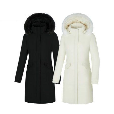 아이벨 여성 겨울 긴기장 구스다운자켓