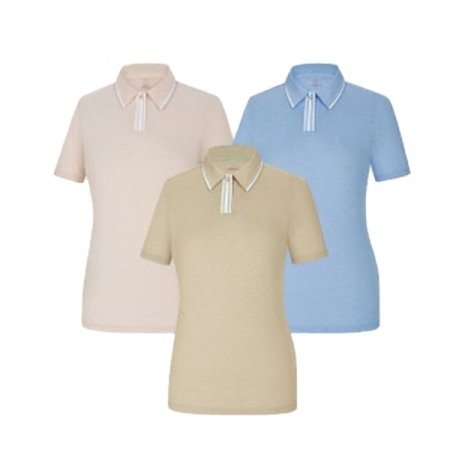 카니르엘 여성 여름 반팔카라 티셔츠