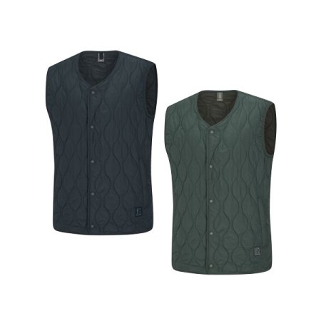 엘비느 남성 겨울 경량패딩 조끼