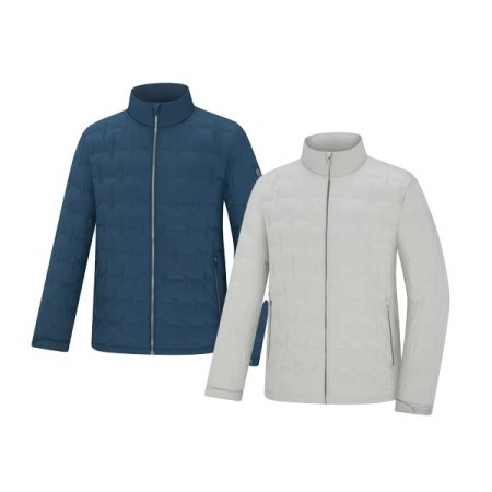 푸시아 남성 겨울 튜브형 구스다운