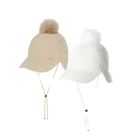 몽보르 여성 겨울 방울 캡모자