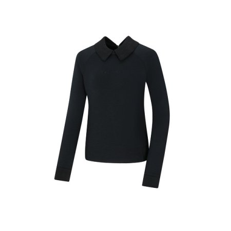 써니 여성 가을 기모카라티셔츠