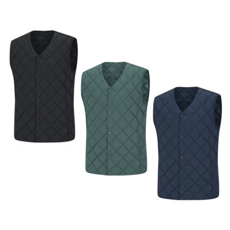 메건 남성 겨울 웰론 충전 조끼