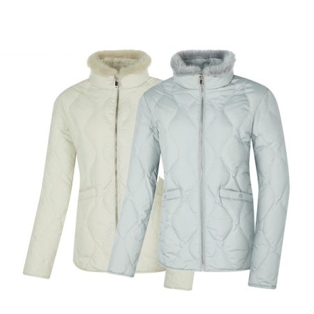 로이스 여성 겨울 덕다운 자켓