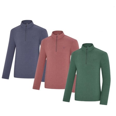 오아스 남성 겨울 골조직 집업티셔츠