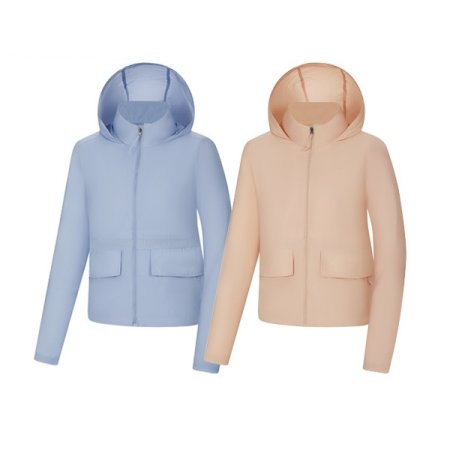 헬린 여성 봄 크롭기장 자켓