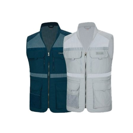 드리엄 남성 봄 메쉬 배색 조끼