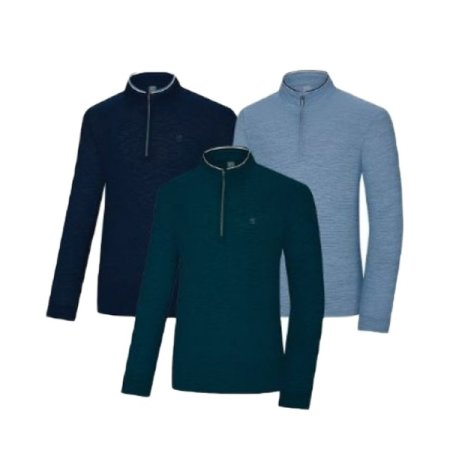 토바 남성 봄 슬럽조직 티셔츠