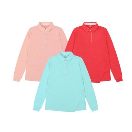 메르디아 여성 봄 하이쿨 카라티셔츠