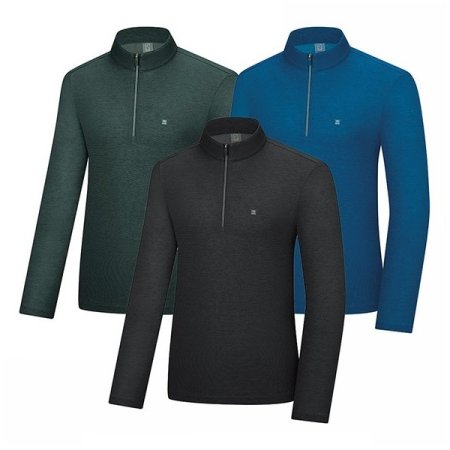 봄 남성 기본 집업 브래스 긴팔티셔츠