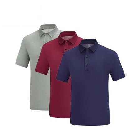 생고타르 여름 남성 무지 카라티셔츠