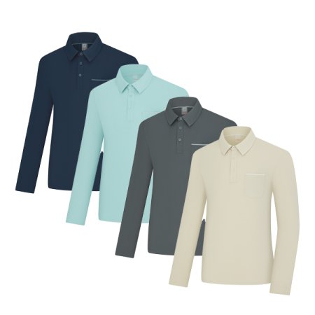 마리므 남성 봄 긴팔카라 티셔츠