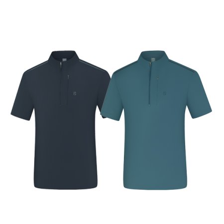 크리온 남성 여름 트리코드 집업티