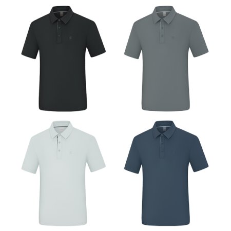 아지스 남성 여름 냉감 반팔카라티