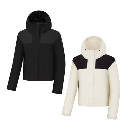 스팬틱 여성 봄 2레이어 생활방수자켓